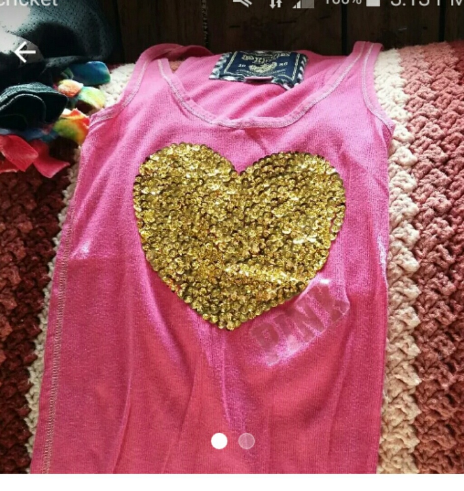 Vs pink tank top