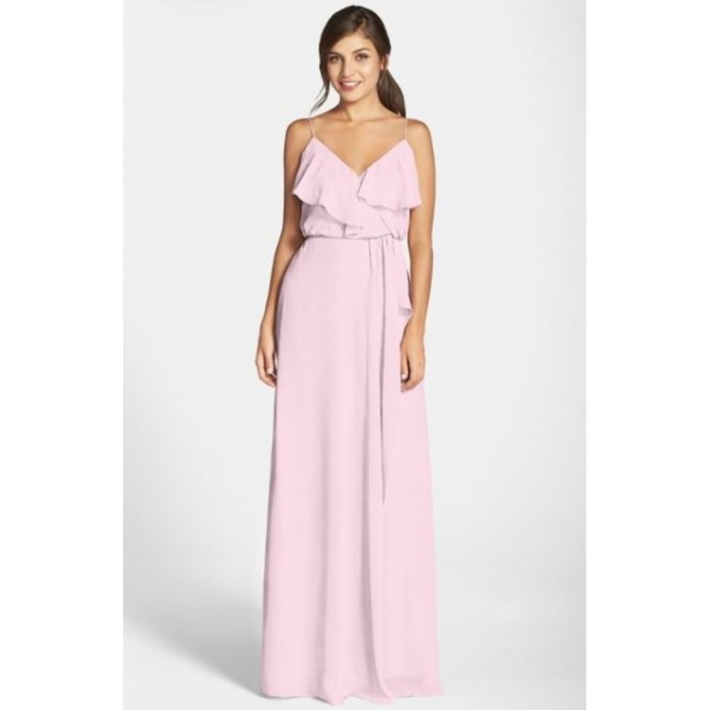 AMSALE Nouvelle "Drew" bridesmaid dress XS peony