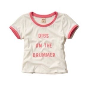 Hollister - Dibs On The Drummer Top