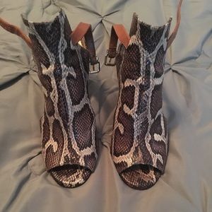 Jessica Simpson Snake Skin booties