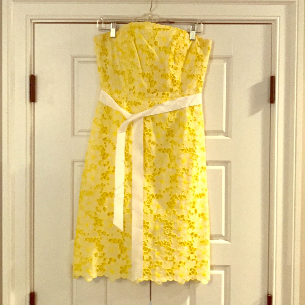 Yellow Lilly Pulitzer Dress