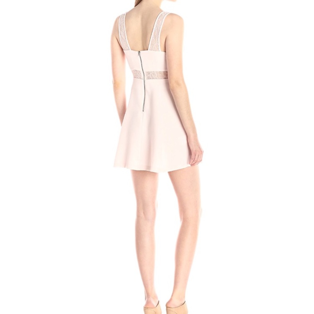 Beautiful V-Neck A-Line Lace dress
