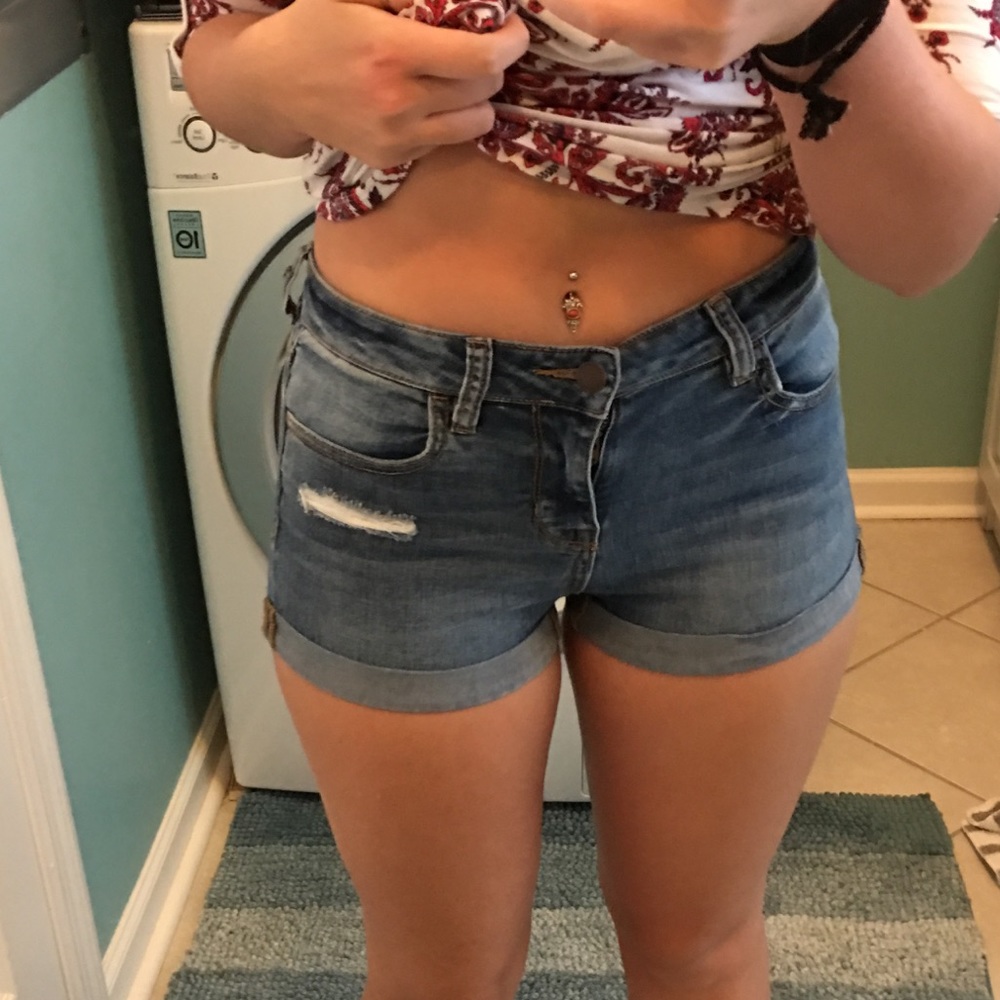 High waisted pacsun shorts