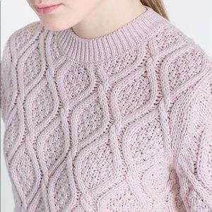 NEW Zara cable knit sweater