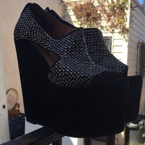 Jeffery Campbell wedge heels