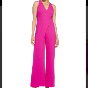 Women's Pink Dresses Solita V-neck Halter Jumpsuit