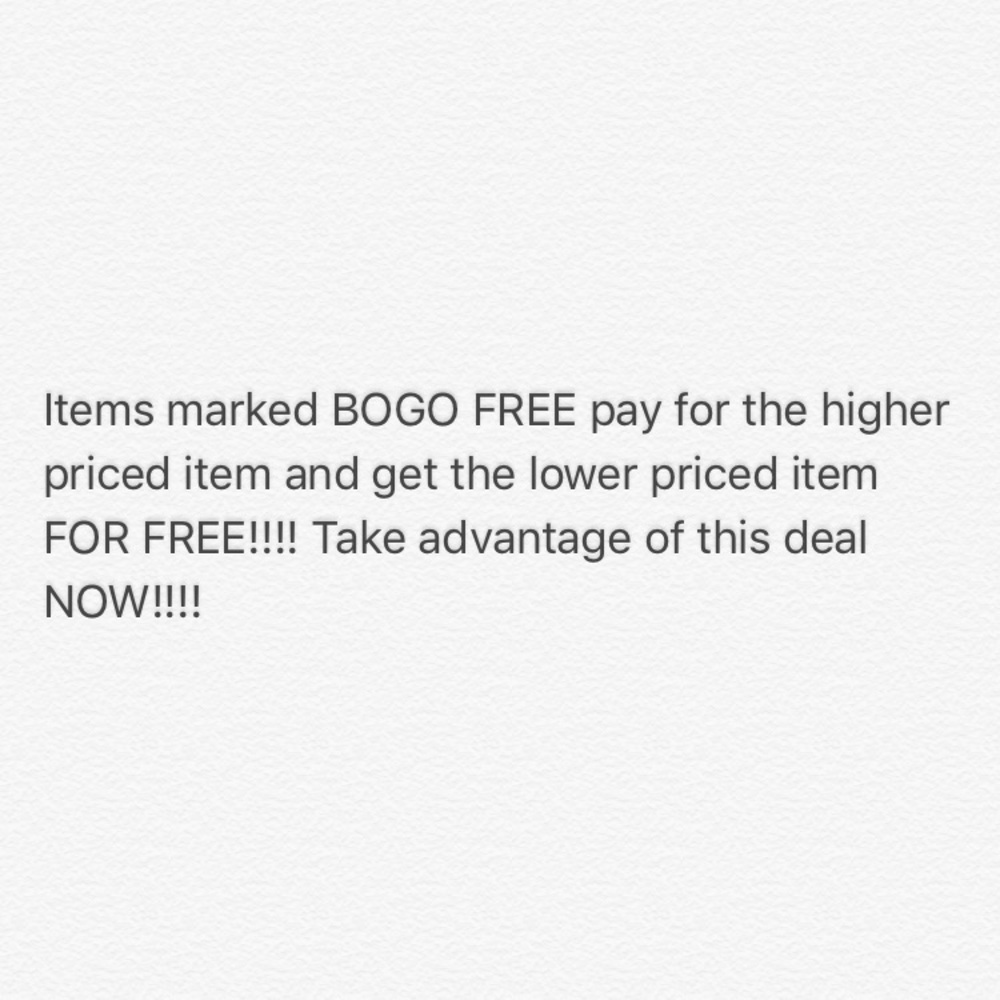 BOGO FREE CLOSET