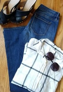 H&M Plaid Button Up