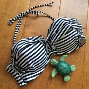 Forever 21 Retro Pinup Nautical Halter bikini top