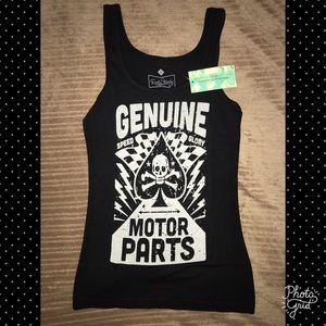Women's Black Tank Genuine Motor Parts
