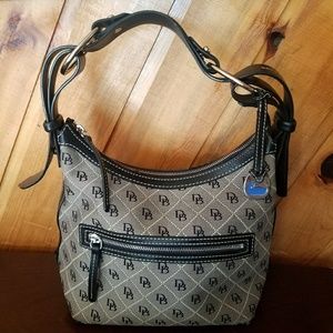 Dooney & Bourke Quilted Signature Hobo Bag