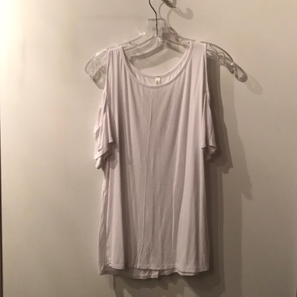Shoulder Cut Out Tee