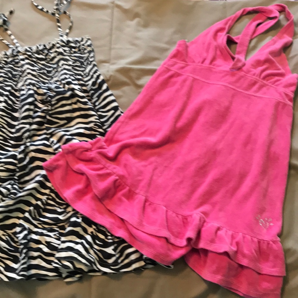 Beach coverup and sun dress