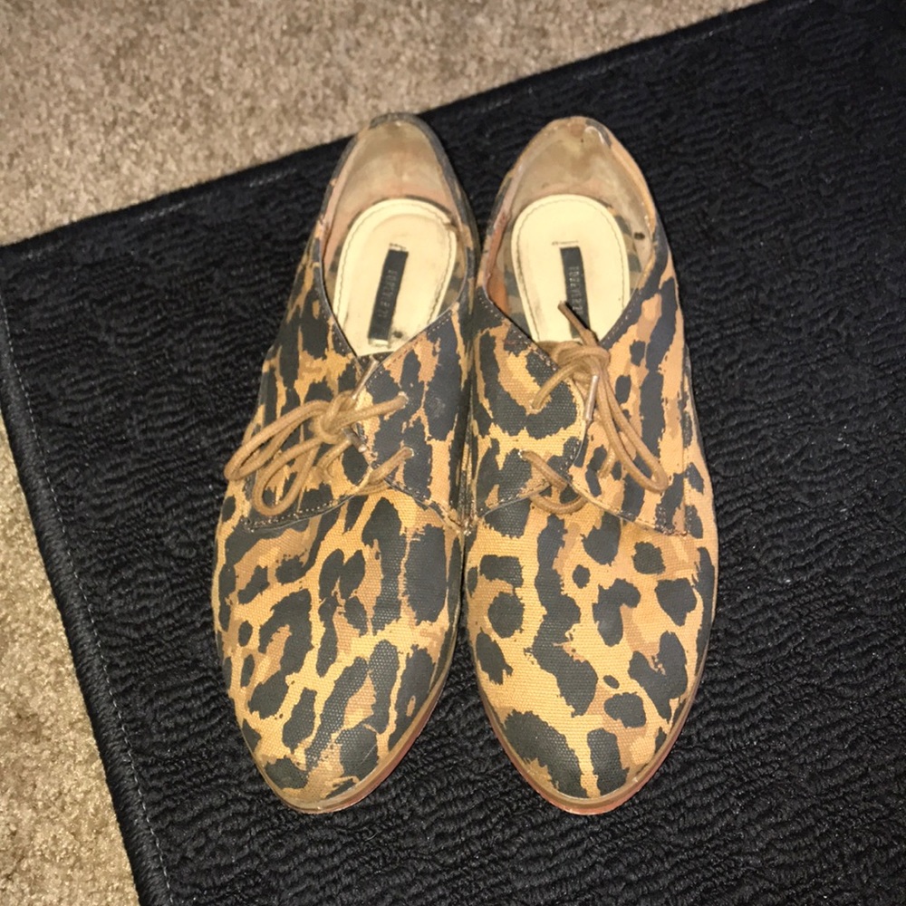 Cheetah oxfords from Forever 21