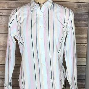 Lands End Button Down Shirt Size 10P