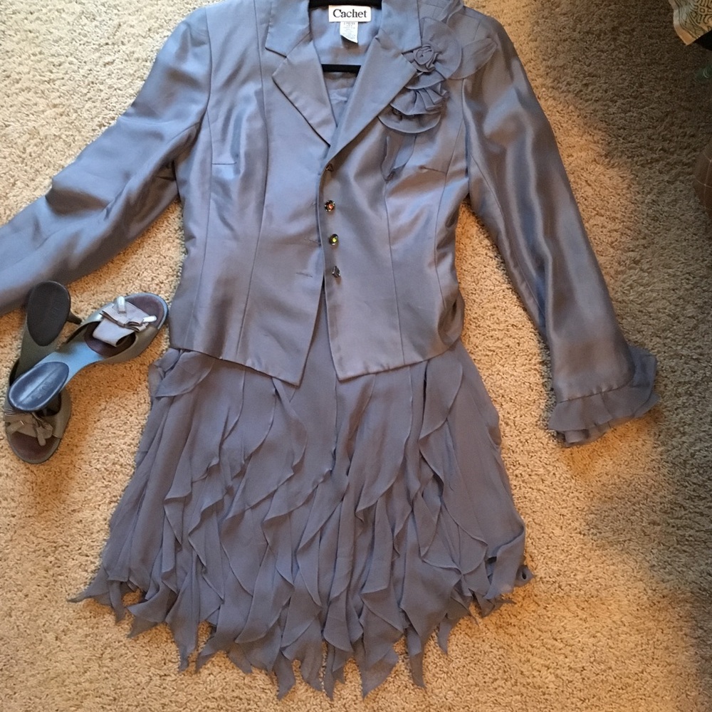 Jacket and skirt