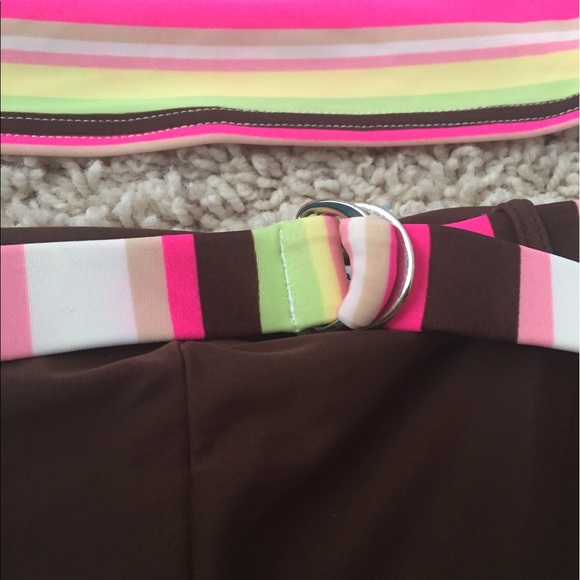 Multi colored two piece swim suit - Picture 4 of 6
