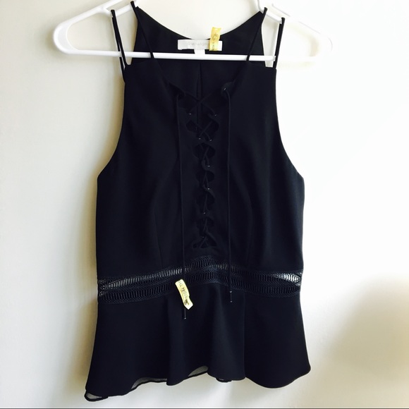 *SOLD*! - Jonathan Simkhai Lace Up Top - Picture 2 of 7