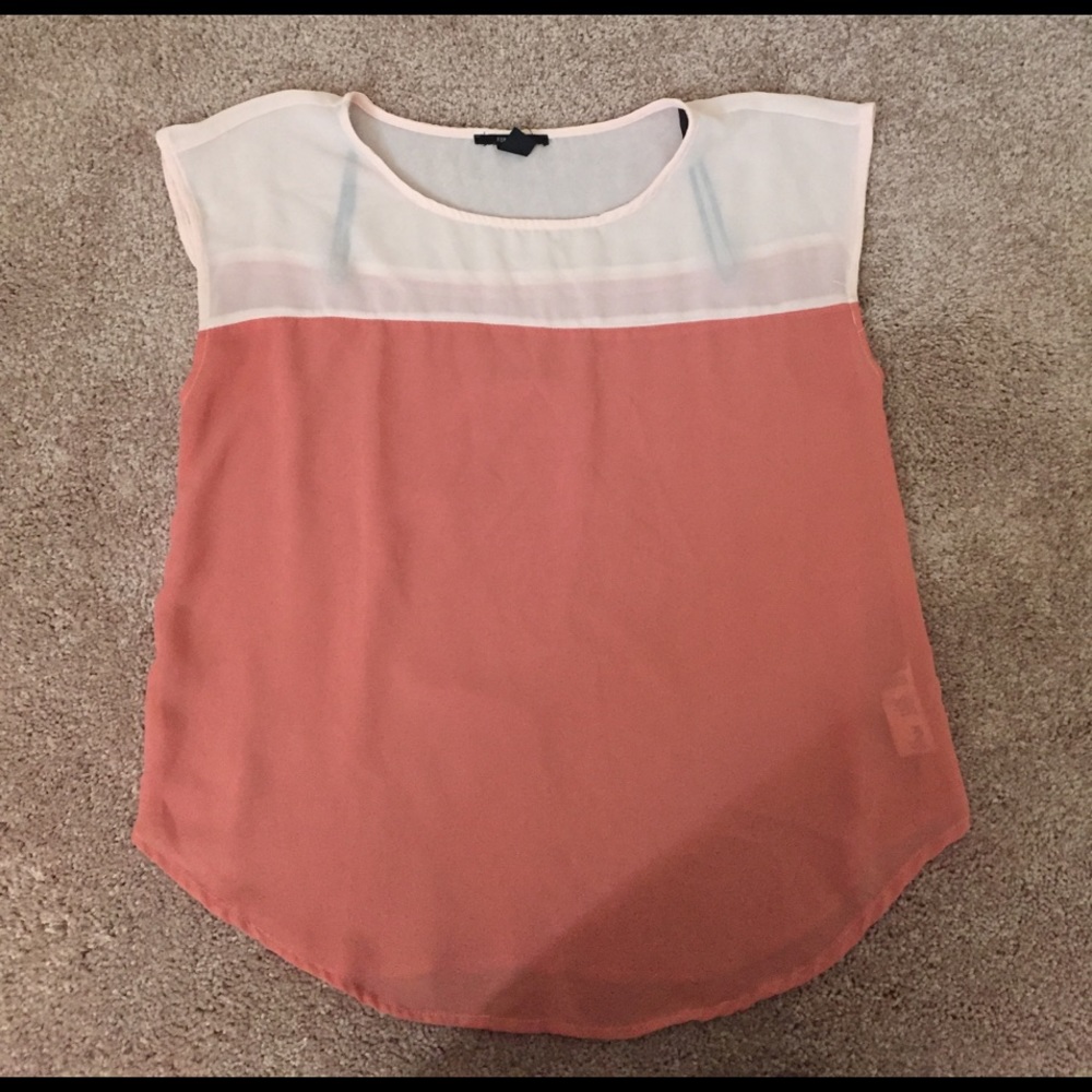 Forever 21 sheer tshirt