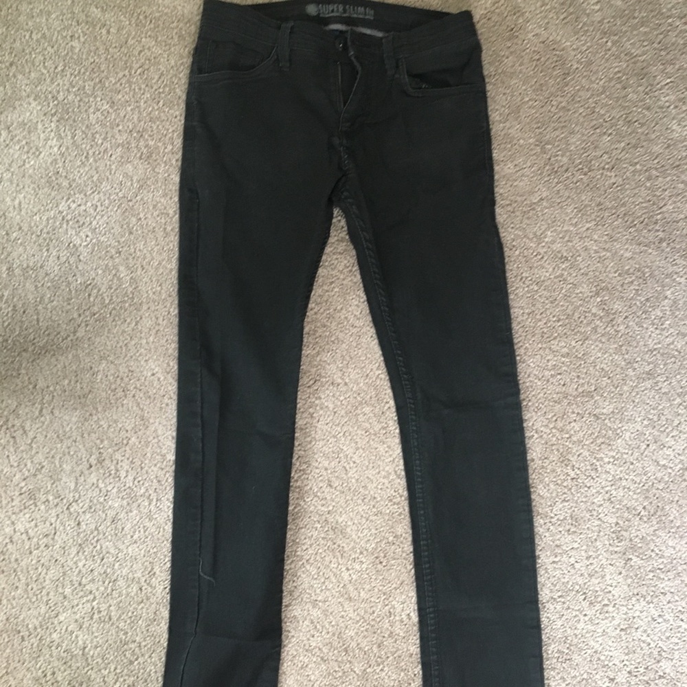 H&M Super Slim Fit Jeans - Black - 32x32
