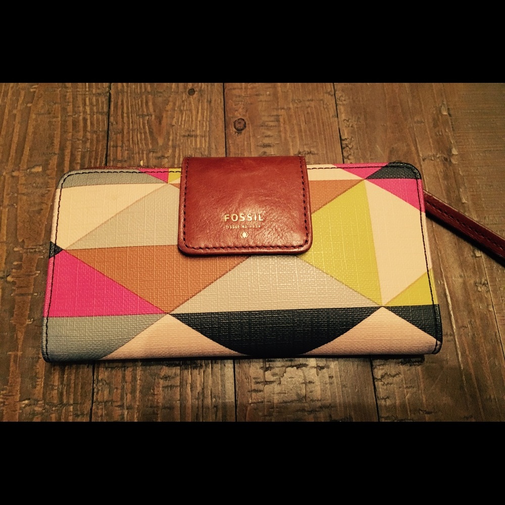 Fossil leather wallet