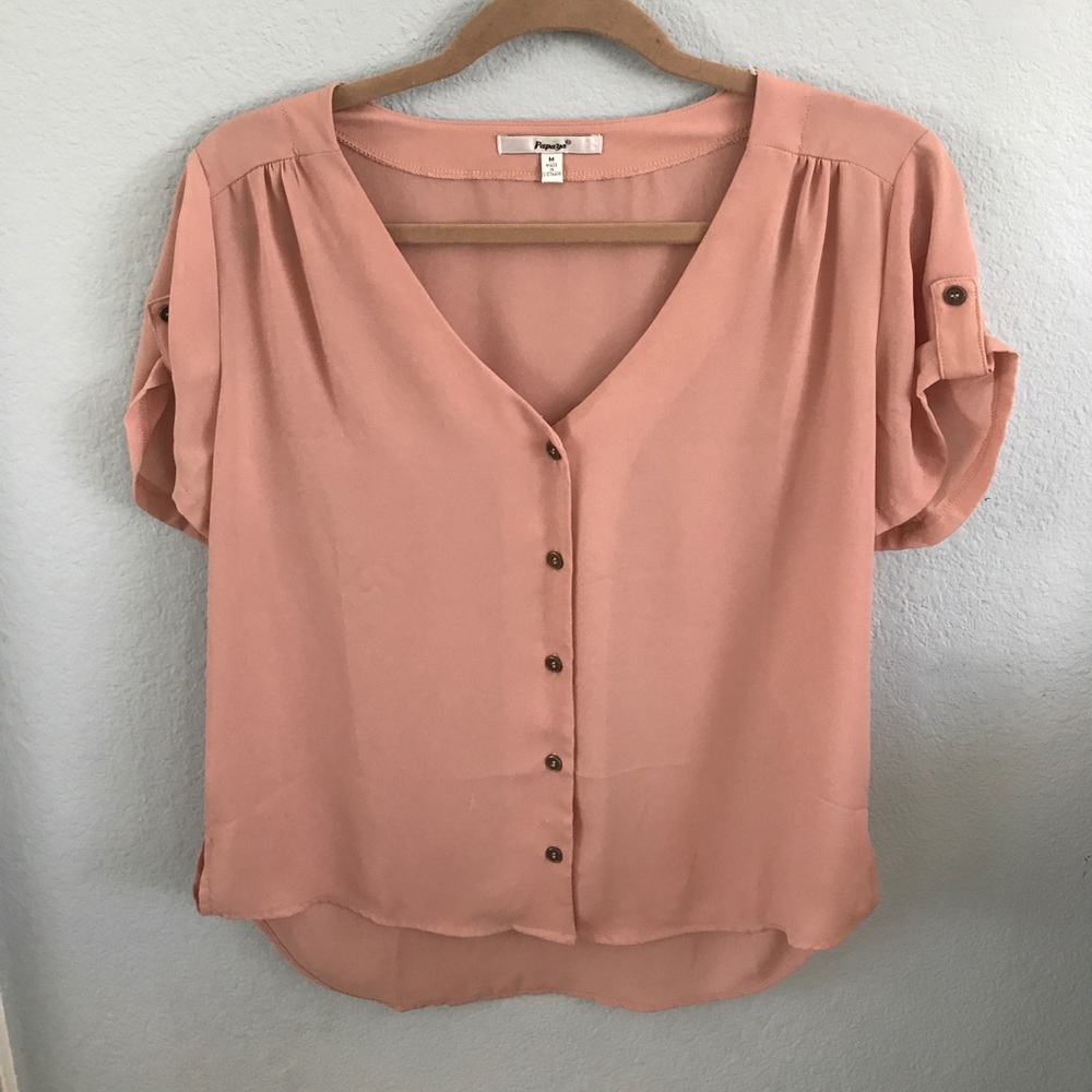 Cute pink blouse