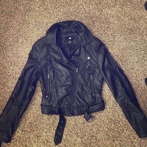 Leather jacket