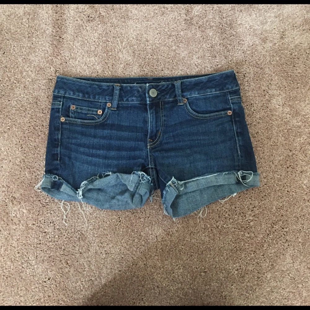 Denim shorts