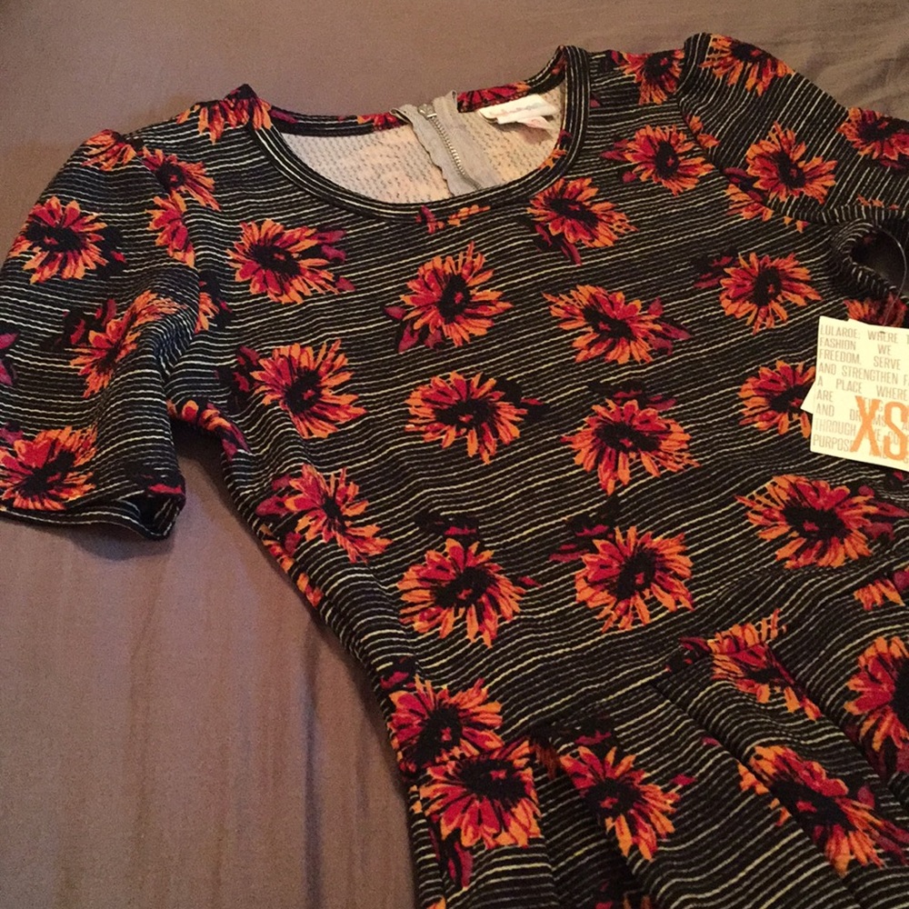 Sunflower Lularoe Amelia