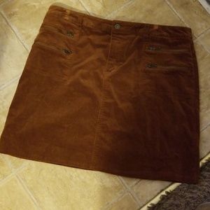 Corduroy skirt
