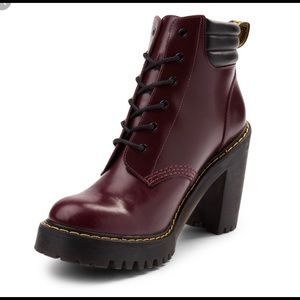 🆕 Dr. Martens Persephone Boots Burgundy