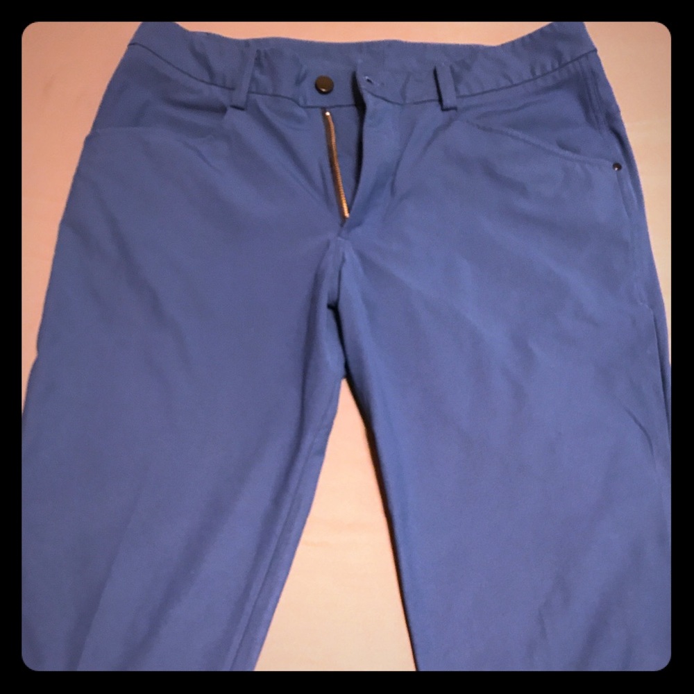 Lululemon men's blue golf/fitness pants size 34