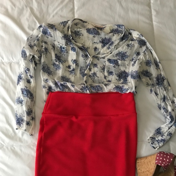 Rebecca Taylor Floral Blouse - Picture 5 of 5