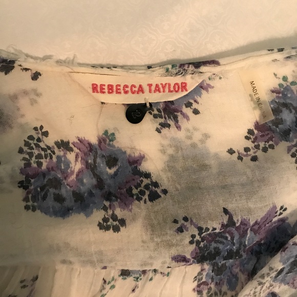 Rebecca Taylor Floral Blouse - Picture 3 of 5