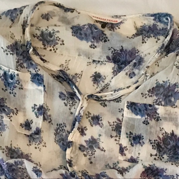 Rebecca Taylor Floral Blouse - Picture 2 of 5