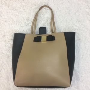 Ivanka Trump Purse Black & Beige Purse