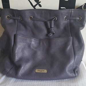 Cool gray - Coach bag - Spacious - Convertible