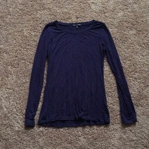 Navy Long Sleeve Shirt