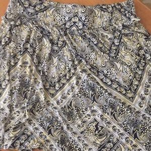Lane Bryant skirt elastic