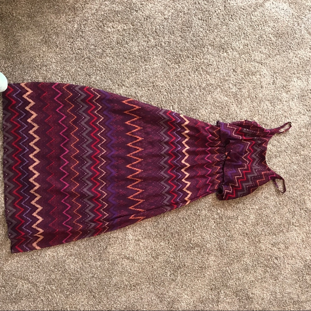 Ladies soft flowing long dress