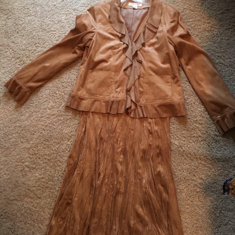Jacket and skirt