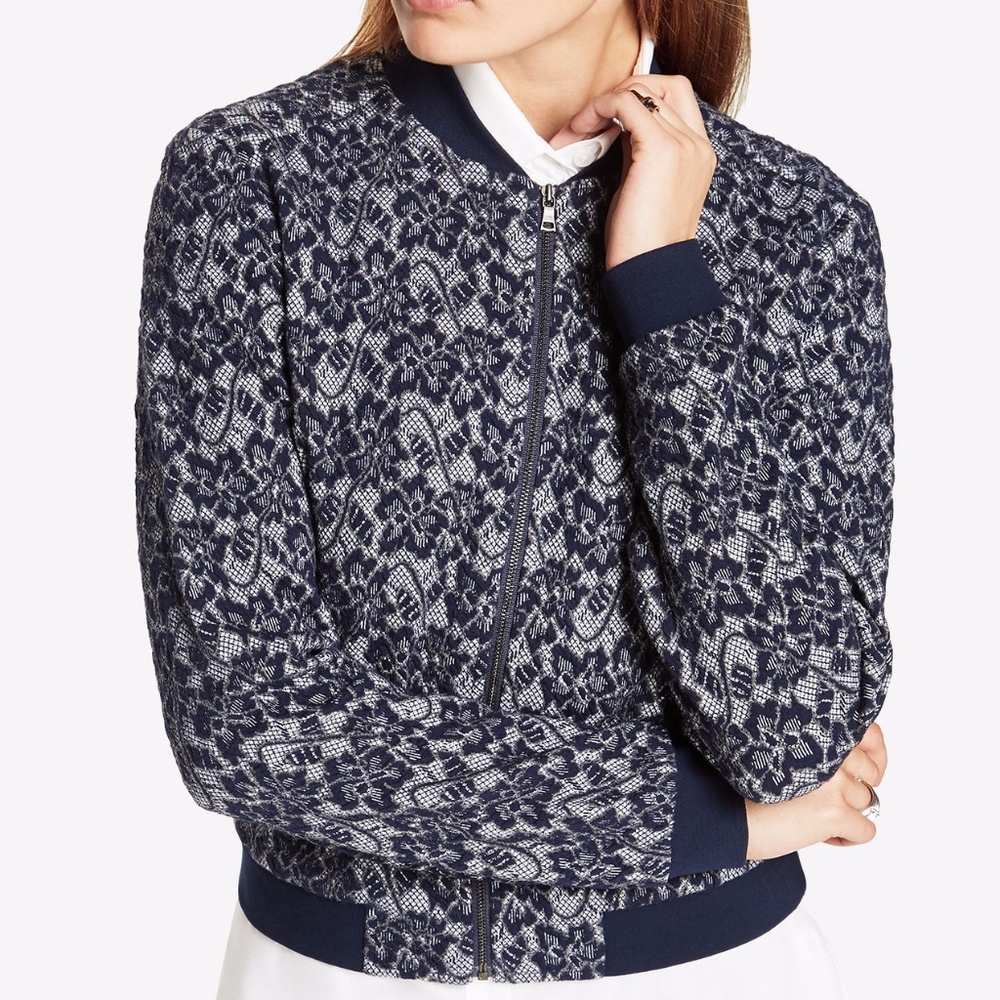 Brand New BCBG Max Lace Bomber Jacket