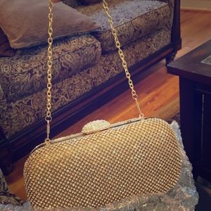 Gold clutch