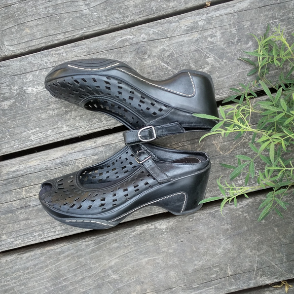 White Mountain Mario Mule Clog Mary-Jane Sz 7.5 - Picture 5 of 5