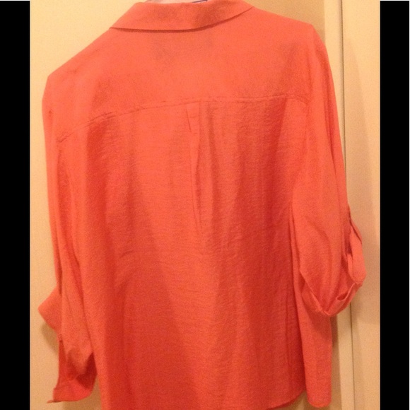 Dress Barn Navy Shirt - Picture 6 of 8