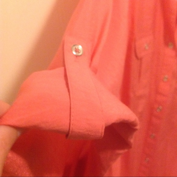 Dress Barn Navy Shirt - Picture 7 of 8