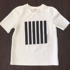 Stylish Black & White Top