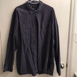 Two men's corduroy shirts
