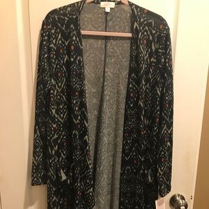 Lularoe BNWT blk/white Sarah