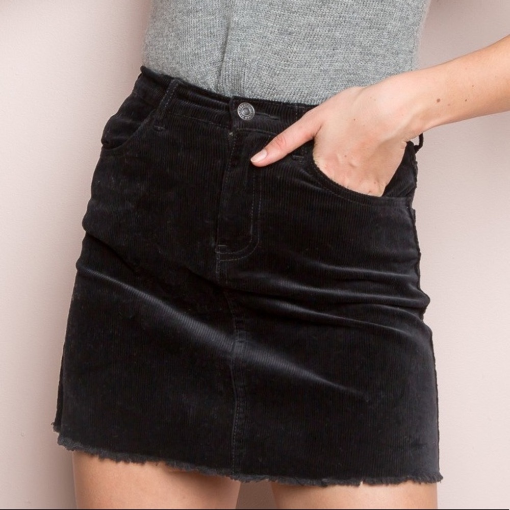 Juliette corduroy skirt